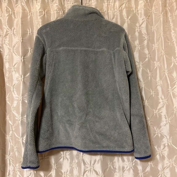 Patagonia Re-tool Fleece Pullover Gray 1/4 Snap Sweatshirt - Picture 4 of 11